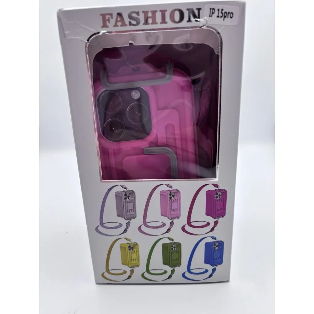 New In Box Telephone Case With Pouch For iPhone‎ 15 Pro. 2285